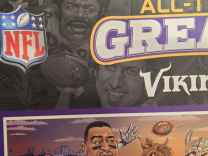 Minnesota Vikings NFL All-Time Greats 500-Piece Jigsaw Puzzle - MasterPieces