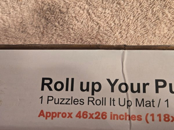Share Lavievert Yellow Puzzle Roll-Up Mat W/ Inflatable Tube - New (Distressed Box)