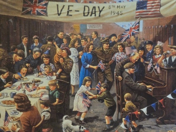 WADDINGTONS SPECIAL EDITION VE DAY 1000 PC PUZZLE + FREE COMMEMORATIVE NEWSPAPER POSTER NEW SEALED