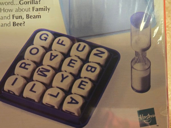 1999 Boggle Game Parker Brothers Factory Sealed Nos Vintage 90s Classic Word Game