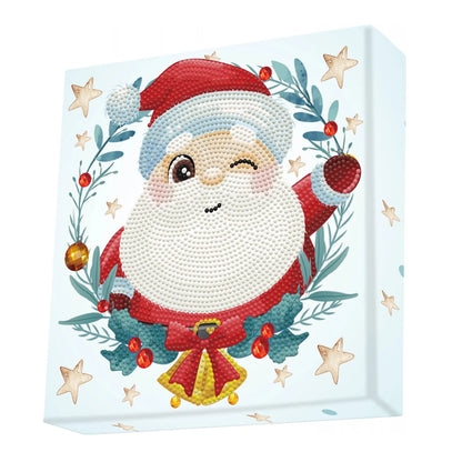 CHRISTMAS TRIO SANTA DOTZ BOX DIAMOND DOTTING BOX COMPLETE KIT NEW SEALED