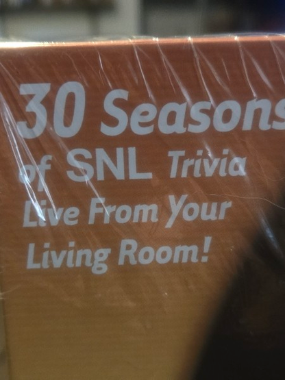 PARKER BROTHERS TRIVIAL PURSUIT SNL SATURDAY NIGHT LIVE DVD EDITION 30 SEASONS NEW SEALED