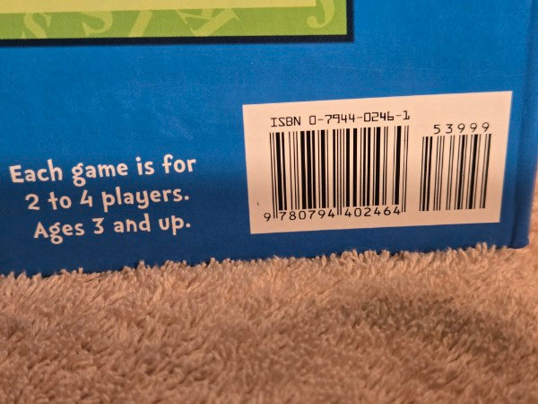 Dr. Seuss 4-Game Treasury - University Games (2003) - NEW/SEALED PIECES