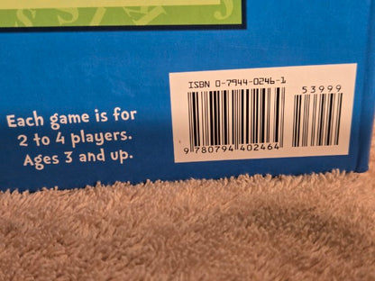 Dr. Seuss 4-Game Treasury - University Games (2003) - NEW/SEALED PIECES