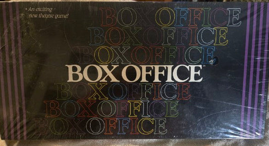 Vintage 1985 Box Office Board Game Factory Sealed Canadian Cultural Consultants Rare!!