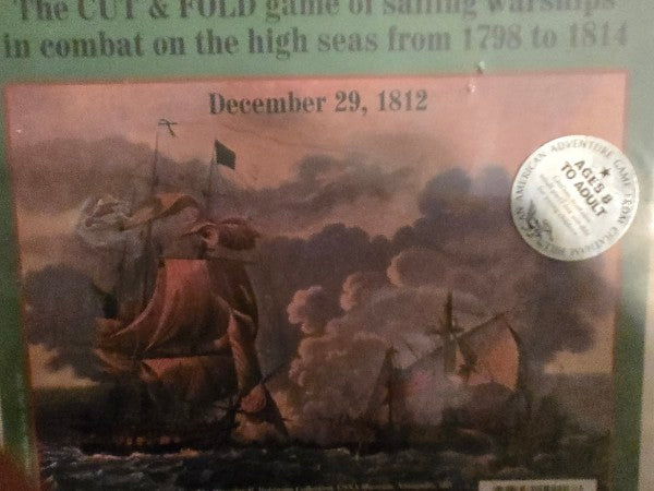 Frigates! American Adventure Games Chatham Hill New Sailing Warship Board Game