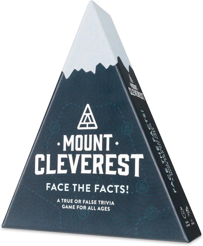 Mount Cleverest Face the facts true - false family party game kids-adults trivia