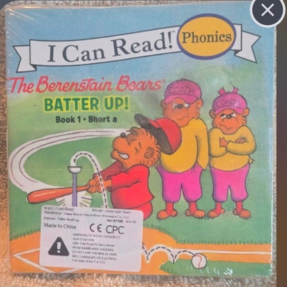 NEW The Berenstain Bears 12-Book Phonics Fun! Mini Paperback Set I Can Read! Vowels