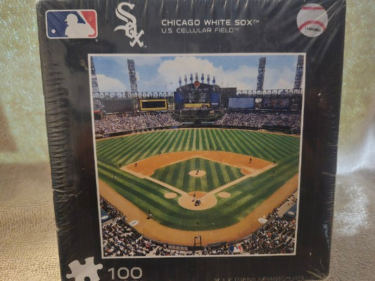 Vintage Chicago White Sox U.S. Cellular Field 100 Piece Puzzle Factory Sealed 2010 Fundex