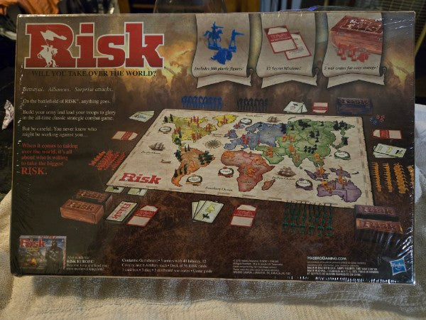 Risk: The Game of Strategic Conquest (2015 Edition) - Brand New Factory Sealed