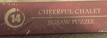 Cheerful Chalet Advent Calendar Jigsaw Puzzle 1000 Piece Christmas 24 Days NEW Sealed