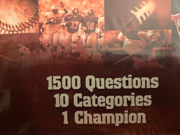 ESPN All Sports Trivia Challenge Board Game - New & Sealed - 1,500 Questions