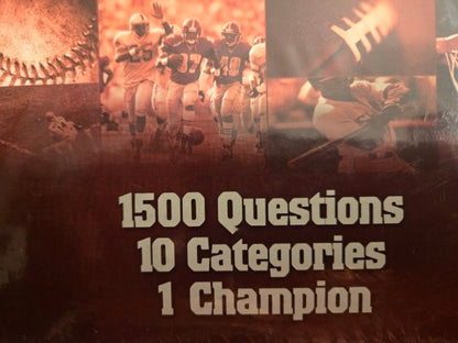 ESPN All Sports Trivia Challenge Board Game - New & Sealed - 1,500 Questions
