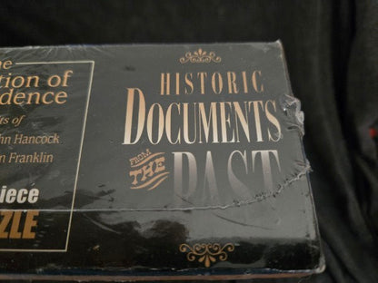 Historic Documents From The Past Declaration Of Independence Jigsaw Puzzle 750 Pc factory sealed
