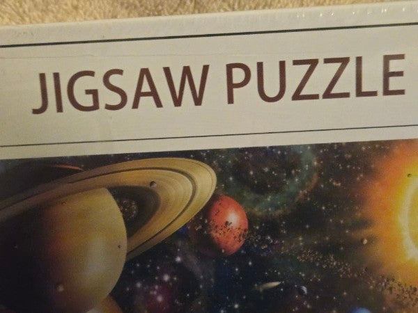 Nattork Solar System Outer Space Jigsaw Puzzle - 1000 Piece - Factory Sealed