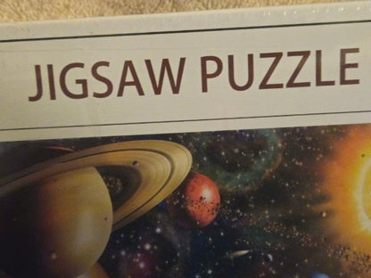 Nattork Solar System Outer Space Jigsaw Puzzle - 1000 Piece - Factory Sealed