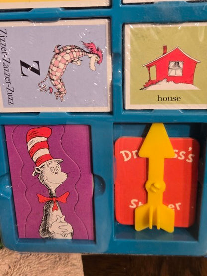Dr. Seuss 4-Game Treasury - University Games (2003) - NEW/SEALED PIECES