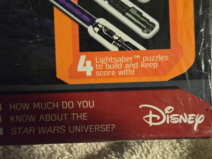 Star Wars Trivia Game – 650+ Questions & Lightsaber Puzzles – New & Sealed