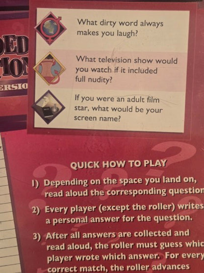 Share Loaded Questions - Adult Version Expose Yourself Even More Adult Party Game New!