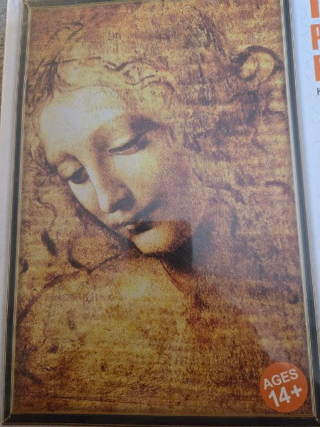Leonardo Da Vinci La Scapigliata Jigsaw Puzzle 1500 Pieces Fine Art SEALED NEW
