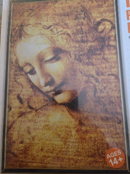 Leonardo Da Vinci La Scapigliata Jigsaw Puzzle 1500 Pieces Fine Art SEALED NEW
