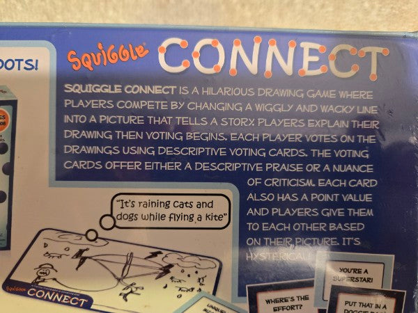 New Squiggle Connect Drawing Game RandomLine Factory Sealed NAPPA Gold Award Rare Find!