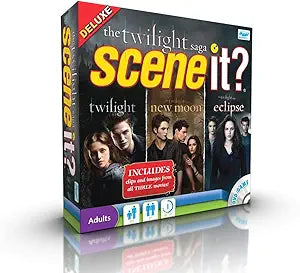 2010 Scene It? The Twilight Saga Deluxe DVD Board Game NEW Factory Sealed Mattel