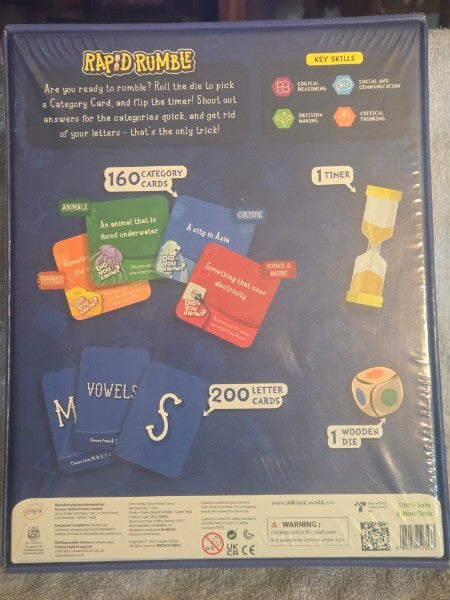 Skillmatics Rapid Rumble SUPER PACK - Family & Party Edition (New & Sealed)