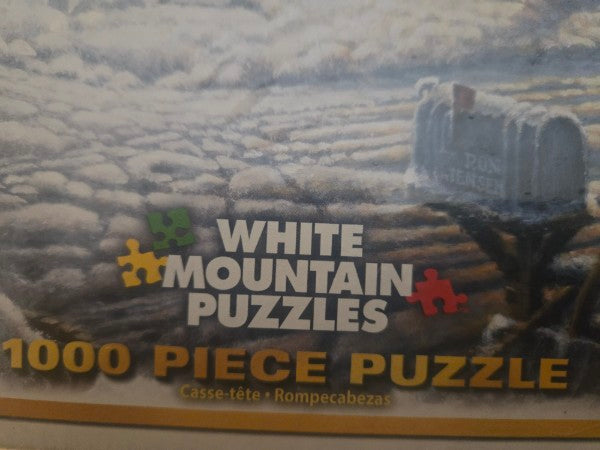 🧩 Terry Redlin "Sweet Memories" 1000pc Puzzle White Mountain Sealed #1138 USA