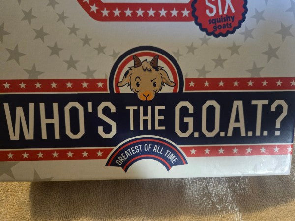 Big G Creative Who's The G.O.A.T. Party Board Game New Factory Sealed