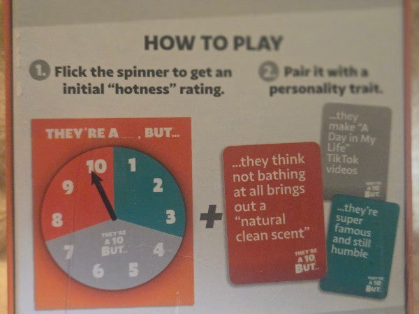 They’re A 10, But... "The Hot Or Not Party Game" – Brand New & Factory Sealed