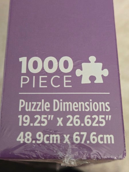 Lucky Puzzles Dean Russo DOG LOVE 1000 Piece Jigsaw Puzzle Artist Series NEW FACTORY SEALED