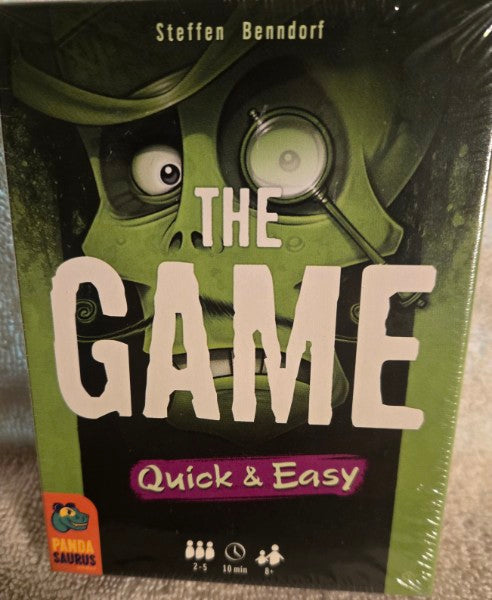 The Game: Quick & Easy - Cooperative Card Game (Factory SEaled) 2-5 Players 8+