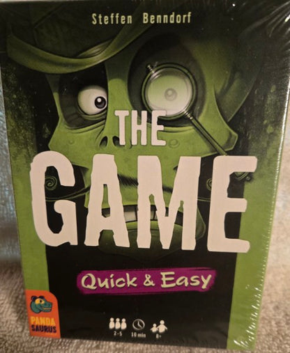 The Game: Quick & Easy - Cooperative Card Game (Factory SEaled) 2-5 Players 8+