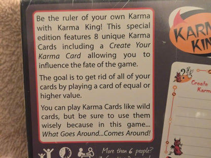 NEW SEALED Karma King Card Game RARE Out of Print (OOP) SET Enterprises 60 Cards