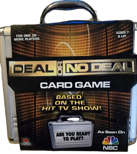 Deal or No Deal Card Game Collector's Metal Briefcase Edition Brand New Factory Sealed