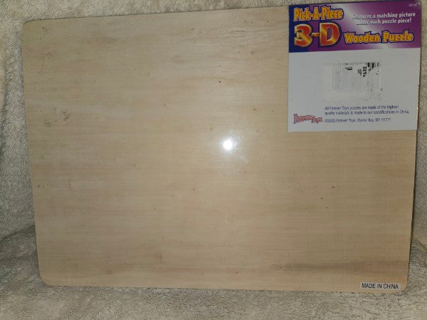 Vintage 2002 Small World Toys Puzzibilities Noah’s Ark Wooden Puzzle Level 3 New Sealed
