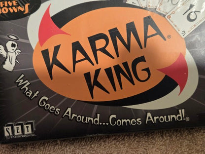 NEW SEALED Karma King Card Game RARE Out of Print (OOP) SET Enterprises 60 Cards