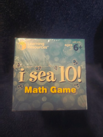 Learning Resources I Sea 10! Math Game - New & Factory Sealed - Ages 6+ Grade 1+