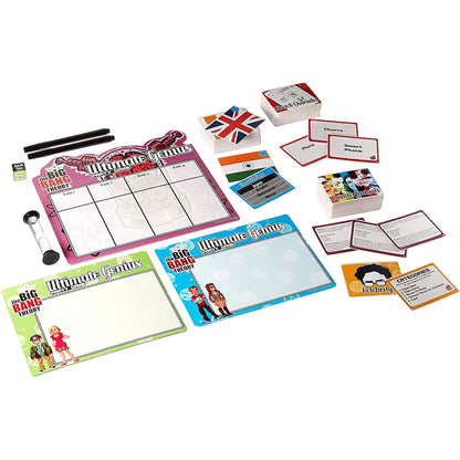 The Big Bang Theory Ultimate Genius Party Game Sheldon Leonard Penny Raj Howard - Factory Sealed