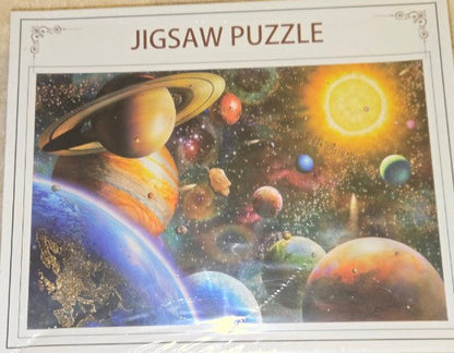 Nattork Solar System Outer Space Jigsaw Puzzle - 1000 Piece - Factory Sealed