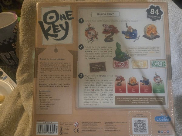 One Key Board Game Libellud L'Atelier Cooperative Deduction Game Sealed 2019