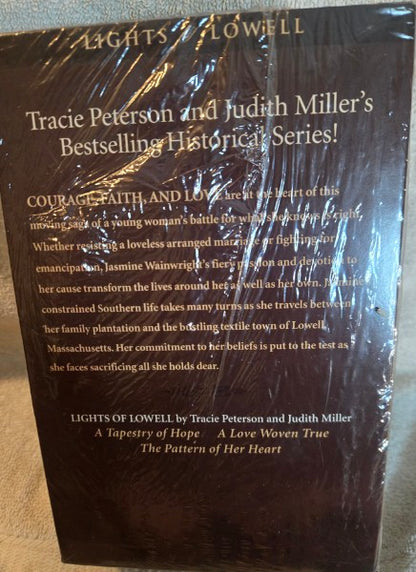 Lights of Lowell Series Books 1-3 Box Set Tracie Peterson Judith Miller NEW