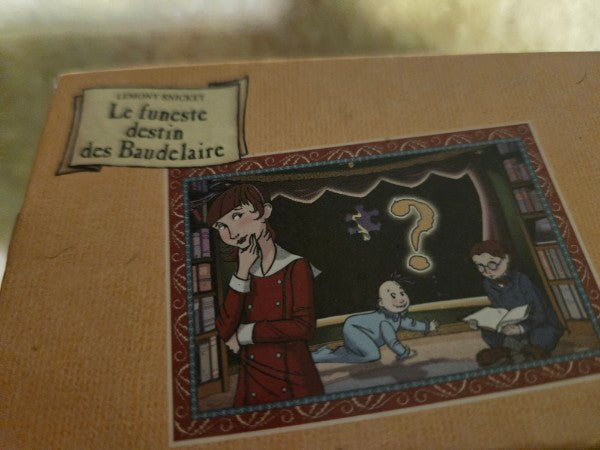 Vintage Lemony Snicket A Series of Unfortunate Events 100 Pc Puzzle UNOPENED Mattel