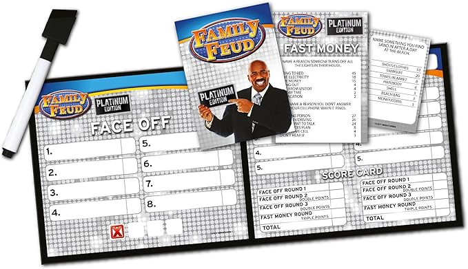Share NEW Cardinal Family Feud Platinum Edition Board Game - Factory Sealed - 2016 Edition!