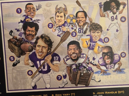 Minnesota Vikings NFL All-Time Greats 500-Piece Jigsaw Puzzle - MasterPieces