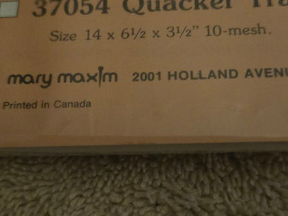 Vintage Mary Maxim Marshland Coasters & Holder Kit 47184 SEALED Ducks NOS