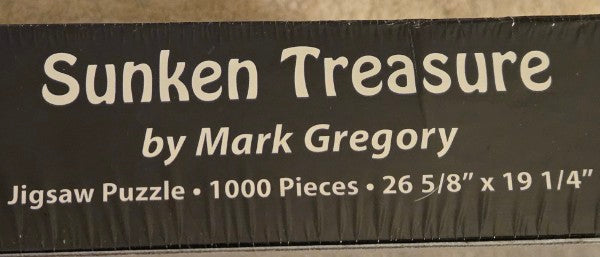 Vermont Christmas Co Sunken Treasure 1000 Piece Jigsaw Puzzle Mark Gregory NEW