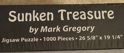 Vermont Christmas Co Sunken Treasure 1000 Piece Jigsaw Puzzle Mark Gregory NEW