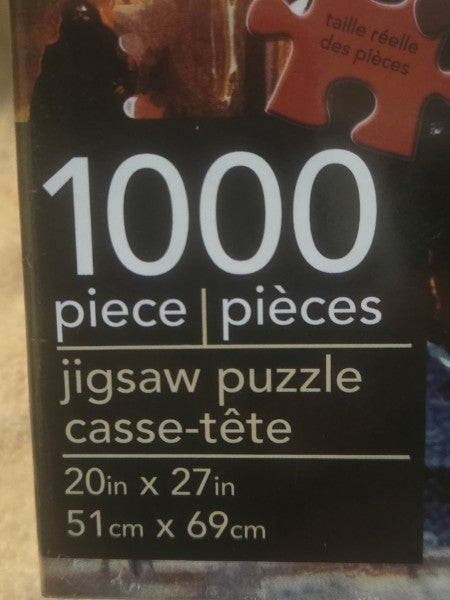 Harry Potter Ride The Hogwarts Express 1000 Piece Jigsaw Puzzle Aquarius New
